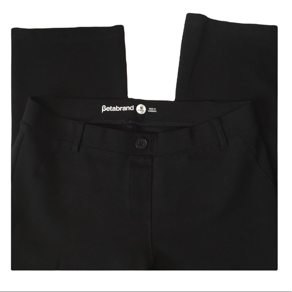 𝅺Betabrand NWOT Classic Straight Leg Dress Pant. PM - Picture 3 of 6